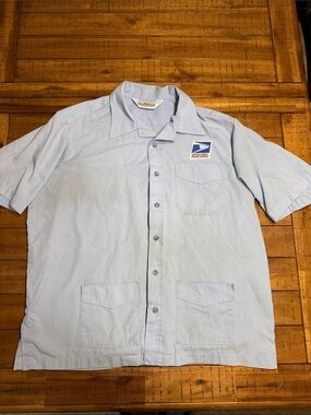 USPS United States Postal Service Shirt Jac Uniform Large